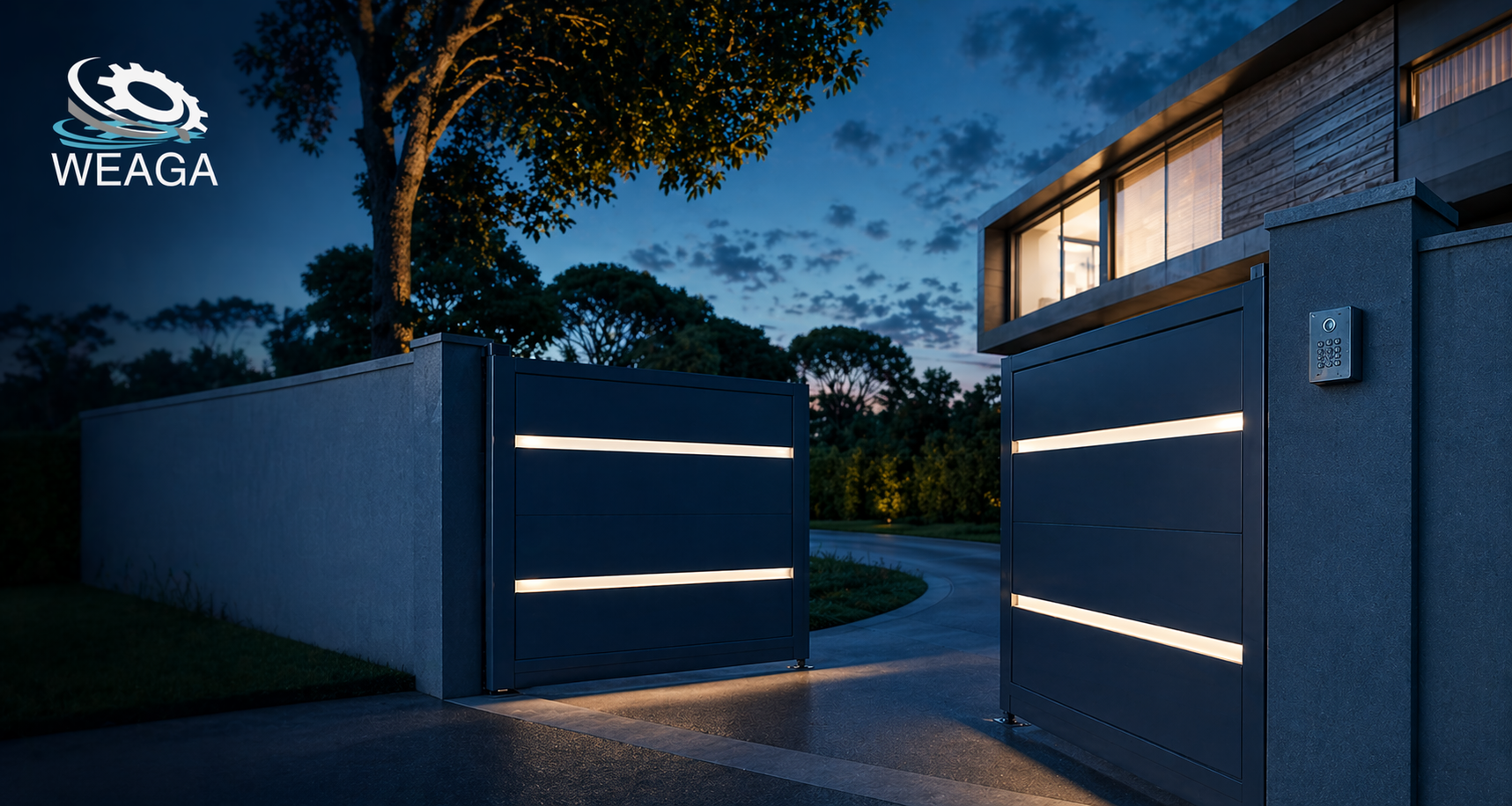 Malfunctioning swing gate repair Vancouver showing gate not closing properly